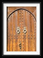 Door in the Souk, Marrakech, Morocco, North Africa Fine Art Print