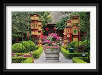 Bai Family Imperial style restaurant, Beijing, China Fine Art Print