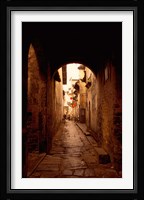 Ancient Alleys in Huizhou-styled Residential Area, China Fine Art Print