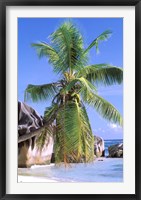 Granite Outcrops, La Digue Island, Seychelles, Africa Fine Art Print