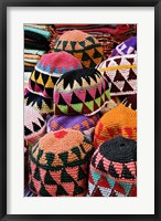 Colorful Head Wear For Sale, Luxor, Egypt Fine Art Print