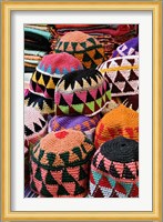 Colorful Head Wear For Sale, Luxor, Egypt Fine Art Print