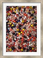 Glass beads, Khan el Khalili Bazaar, Market, Cairo, Egypt Fine Art Print