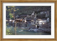 Ancient Town of Ningchang on the Yangtze River, Three Gorges, China Fine Art Print