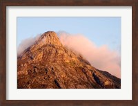 Africa; Malawi; Mt Mulanje; Thuchila; View of rock peak Fine Art Print
