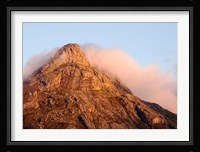 Africa; Malawi; Mt Mulanje; Thuchila; View of rock peak Fine Art Print