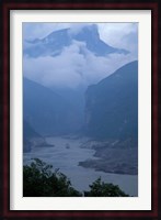 Entrance to Qutang Gorge, Three Gorges, Yangtze River, China Fine Art Print