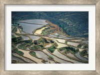 Flooded Rice Terraces of Honghe, China Fine Art Print