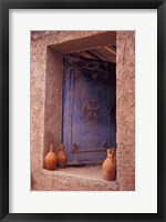 Berber Village Doorway, Morocco Fine Art Print