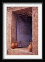 Berber Village Doorway, Morocco Fine Art Print