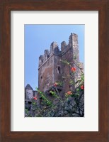 Andalusian Gardens with 17th Century Kasbah Des Oudaias, Morocco Fine Art Print