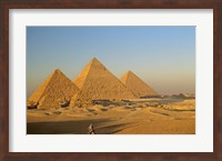 Giza Pyramid, Giza Plateau, Old Kingdom, Egypt Fine Art Print