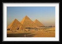 Giza Pyramid, Giza Plateau, Old Kingdom, Egypt Framed Print