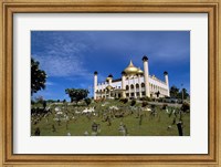 Gilded dome, architecture of Brunei, Asia Fine Art Print