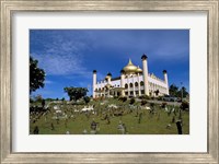 Gilded dome, architecture of Brunei, Asia Fine Art Print