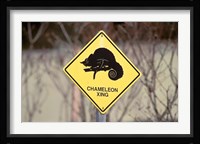 Africa, Madagascar, La Madraka Farm. Sign post Fine Art Print