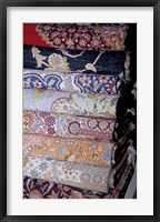 Fine Wool Carpets at El Sultan Carpet School, Cairo, Egypt Fine Art Print
