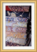 Fine Wool Carpets at El Sultan Carpet School, Cairo, Egypt Fine Art Print