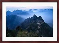Great Wall in Early Morning Mist, China Fine Art Print