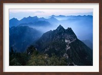 Great Wall in Early Morning Mist, China Fine Art Print