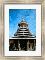 Dong People's Traditional Drum Tower, China Fine Art Print