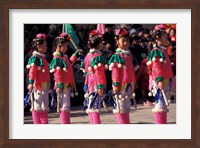 Children's Performance Celebrating Chinese New Year, Beijing, China Fine Art Print