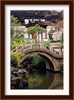 China, Jiangsu, Suzhou, North Temple Pagoda, path Fine Art Print