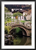 China, Jiangsu, Suzhou, North Temple Pagoda, path Fine Art Print