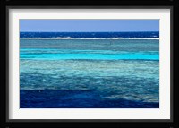 Fisherman, Wooden Boat, Panorama Reef, Red Sea, Egypt Fine Art Print