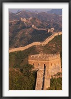 Great Wall at Sunset, Jinshanling, China Fine Art Print
