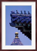 Architectural Details of Temple of Heaven, Beijing, China Fine Art Print