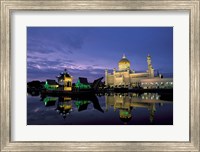 Sultan Omar Ali Saifuddin Mosque, Brunei Fine Art Print
