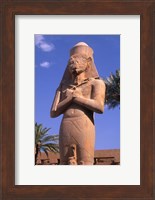 Ancient Ruins of Kings at the Temple of Karnak, Luxor, Egypt Fine Art Print