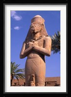 Ancient Ruins of Kings at the Temple of Karnak, Luxor, Egypt Fine Art Print