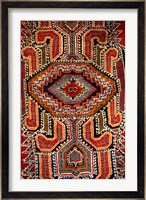 Colorful Rug Artwork, Casablanca, Morocco Fine Art Print