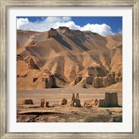 Afghanistan, Bamian Valley, Ancient Architecture Fine Art Print