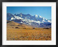 Afghanistan, Bamian Valley, Mountains, Kuchi camp Fine Art Print