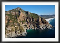 Aerial view of Chapman's Peak Drive, Cape Town, South Africa Fine Art Print