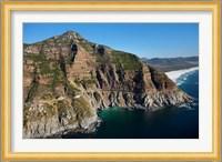 Aerial view of Chapman's Peak Drive, Cape Town, South Africa Fine Art Print