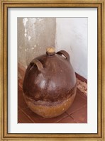Africa, Mozambique, Island. Earthenware pot at Governors Palace. Fine Art Print