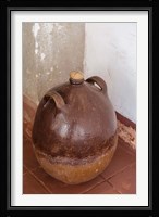 Africa, Mozambique, Island. Earthenware pot at Governors Palace. Fine Art Print