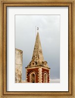 Africa, Mozambique, Island. Steeple at the Governors Palace chapel. Fine Art Print