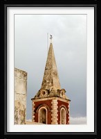 Africa, Mozambique, Island. Steeple at the Governors Palace chapel. Fine Art Print