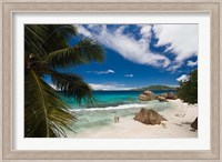 Anse Patates Beach, La Digue Island, Seychelles Fine Art Print