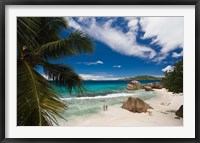 Anse Patates Beach, La Digue Island, Seychelles Fine Art Print