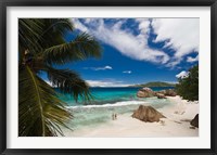 Anse Patates Beach, La Digue Island, Seychelles Fine Art Print