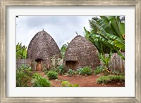 Dorze in the Guge Mountains, Ethiopia Fine Art Print