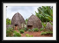 Dorze in the Guge Mountains, Ethiopia Fine Art Print
