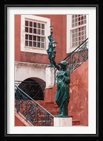 Entryway at Governor's Palace, Mozambique Island, Mozambique Fine Art Print