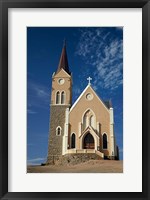 Felsenkirche (Rock Church), Diamond Hill, Luderitz, Southern Namibia Fine Art Print